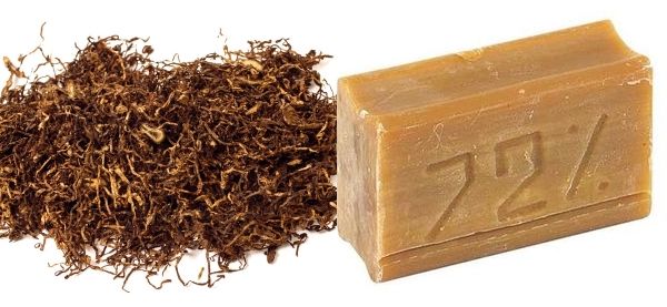 табак и хозяйственное мыло